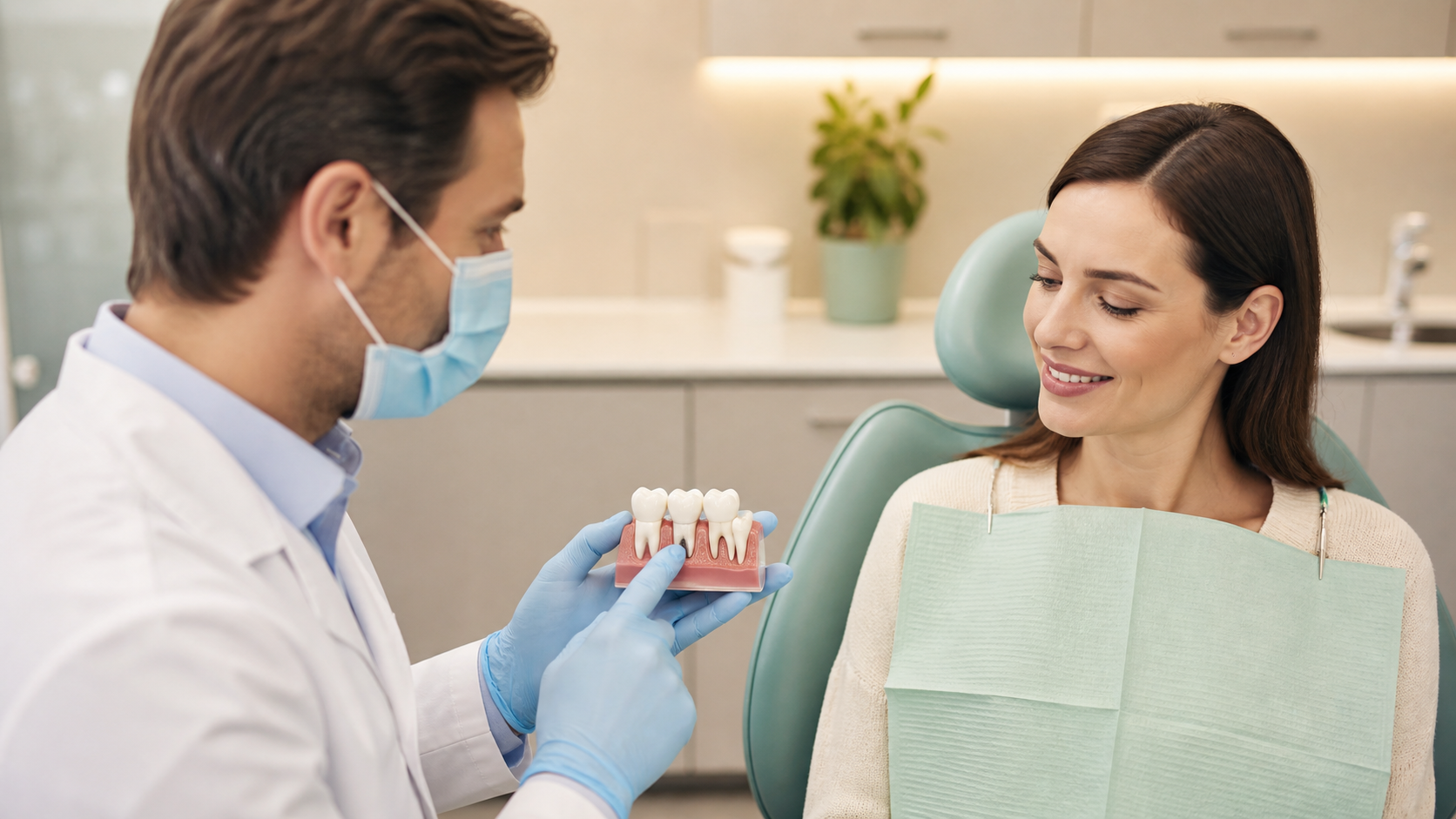 Dental Bridges procedure at the dental clinic