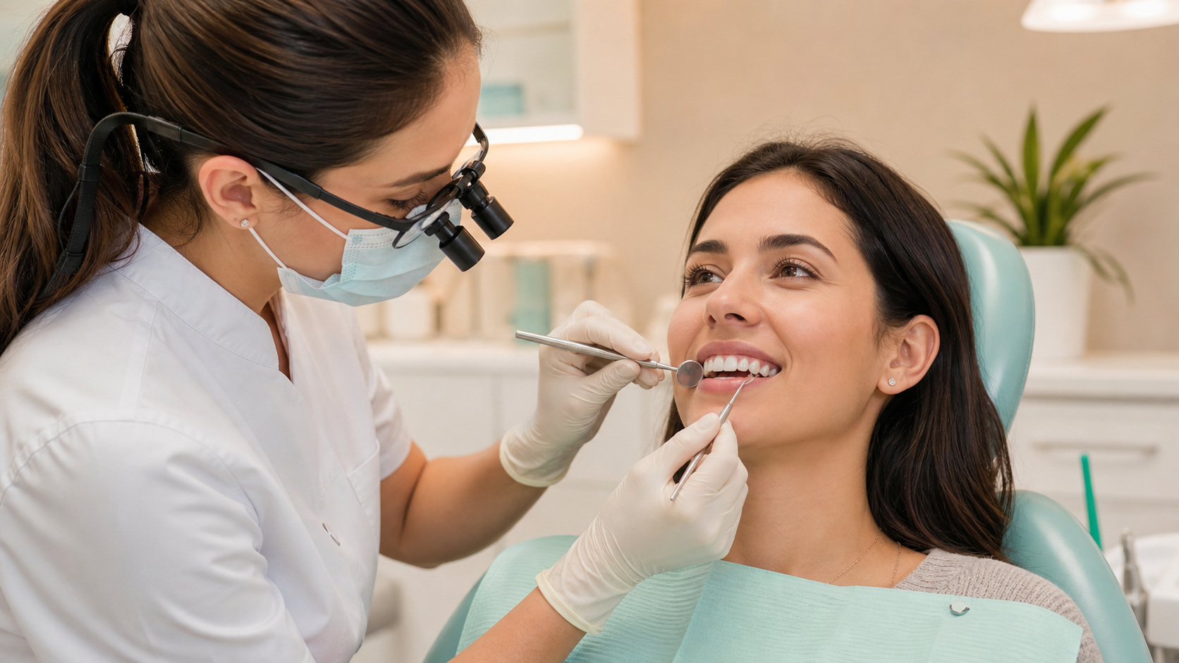 Gingivectomy procedure at the dental clinic