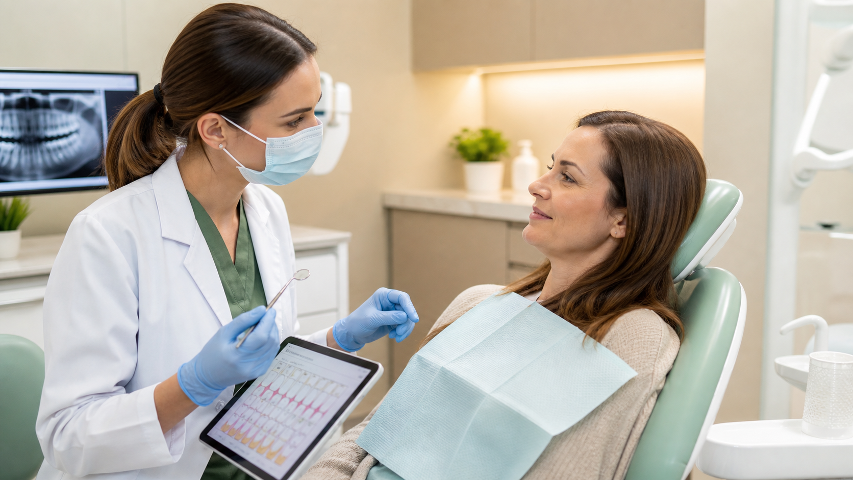 Periodontal Flap Surgery procedure at the dental clinic